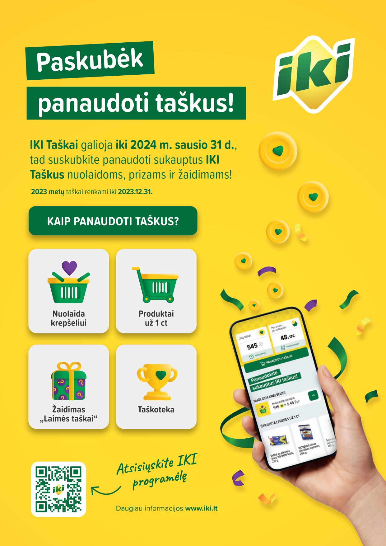 Naujausias IKI kaininis katalogas 2023.12.11 - 2023.12.17