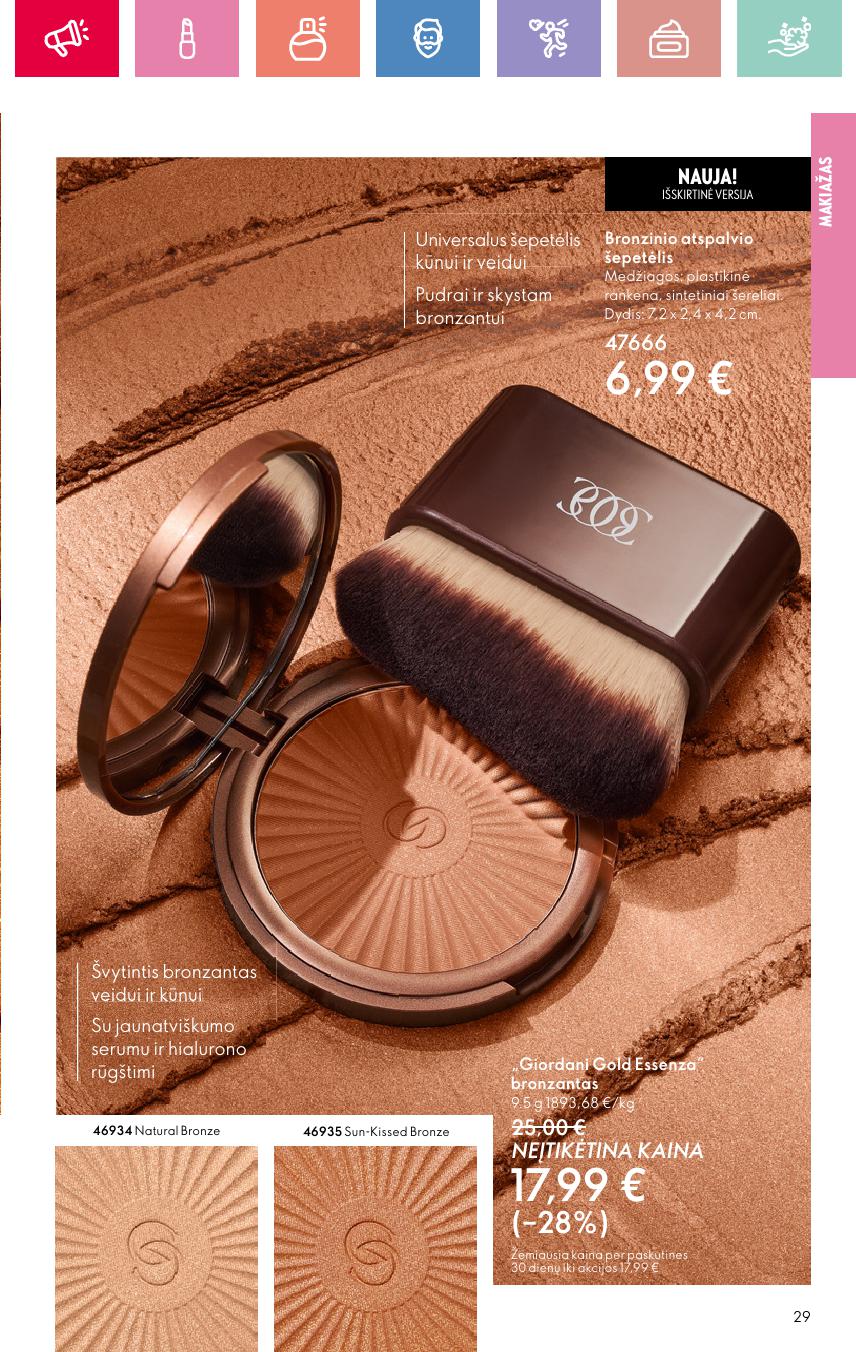 Naujas ORIFLAME katalogas galioja 2025.05.11 - 2025.05.31