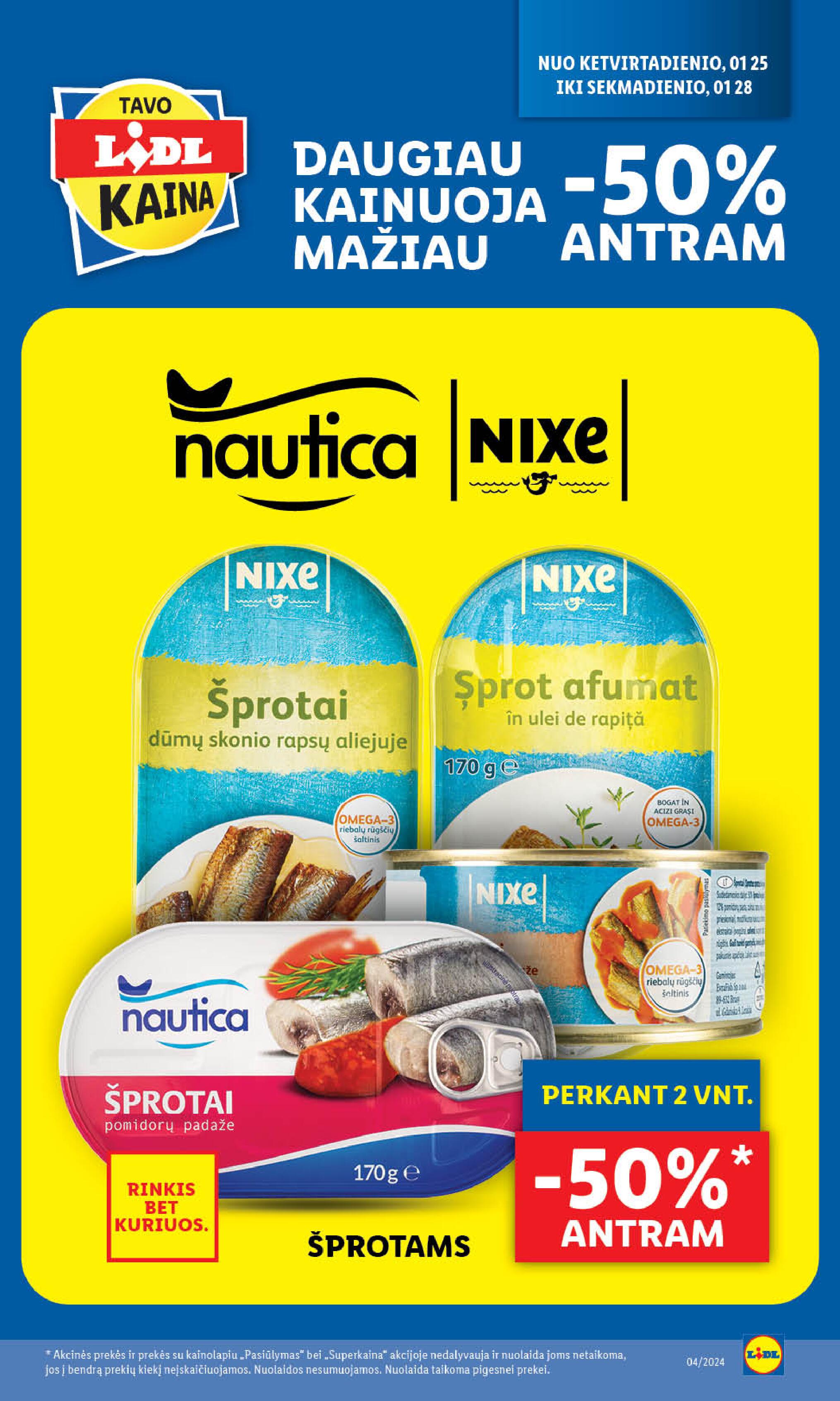 Naujausias LIDL kaininis katalogas 2024.01.22 - 2024.01.28