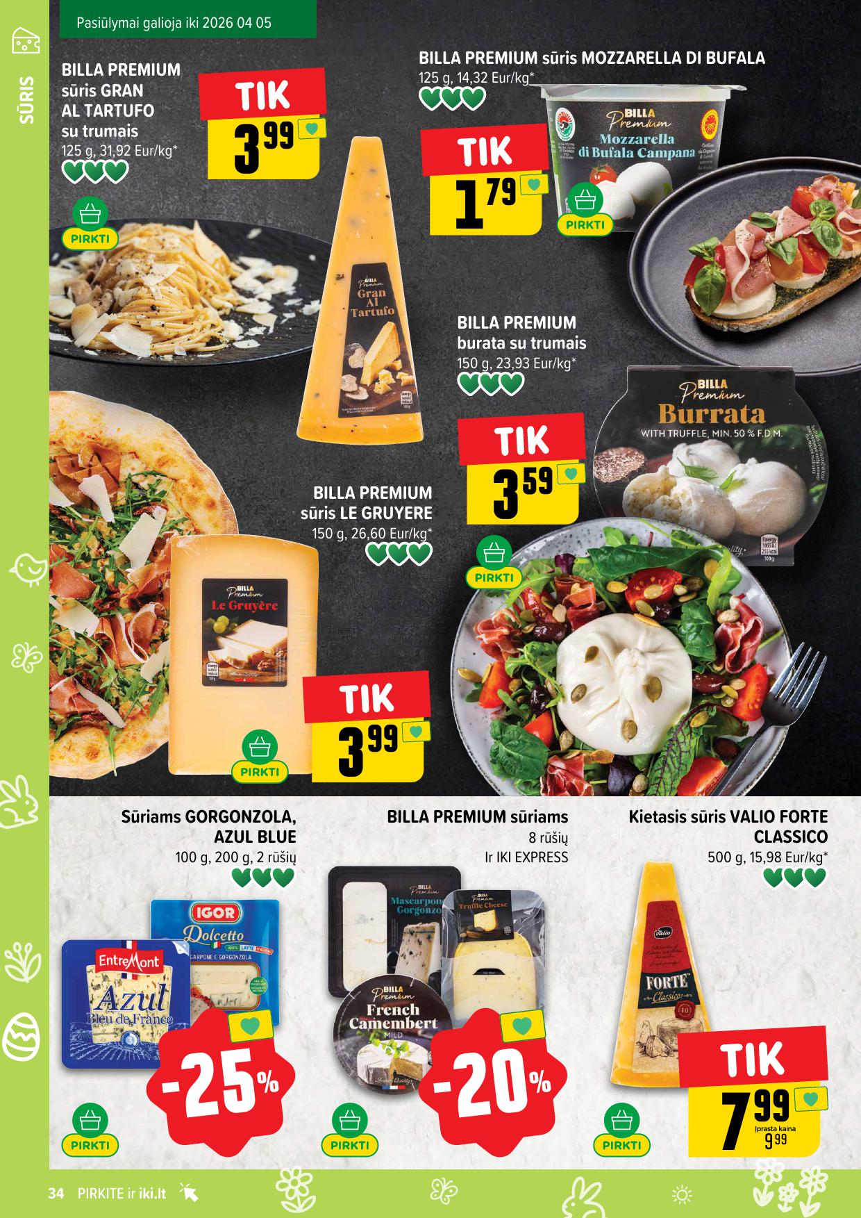 Naujausias IKI kaininis katalogas 2026.03.23 - 2026.03.29