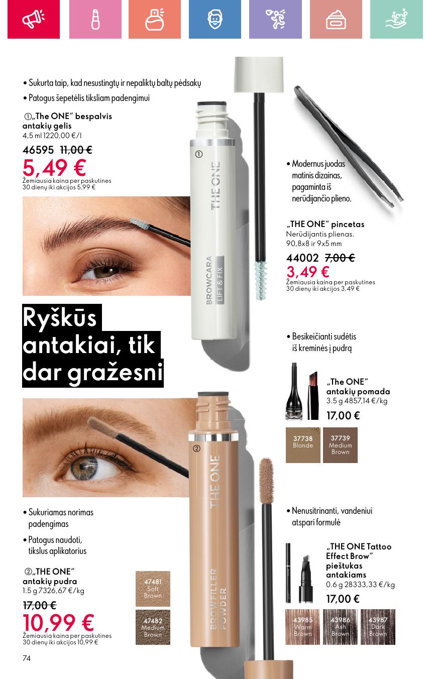 Naujas ORIFLAME katalogas galioja 2025.06.22 - 2025.07.12