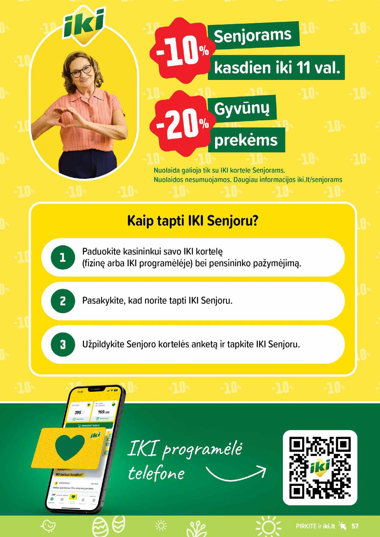 Naujausias IKI kaininis katalogas 2026.03.23 - 2026.03.29