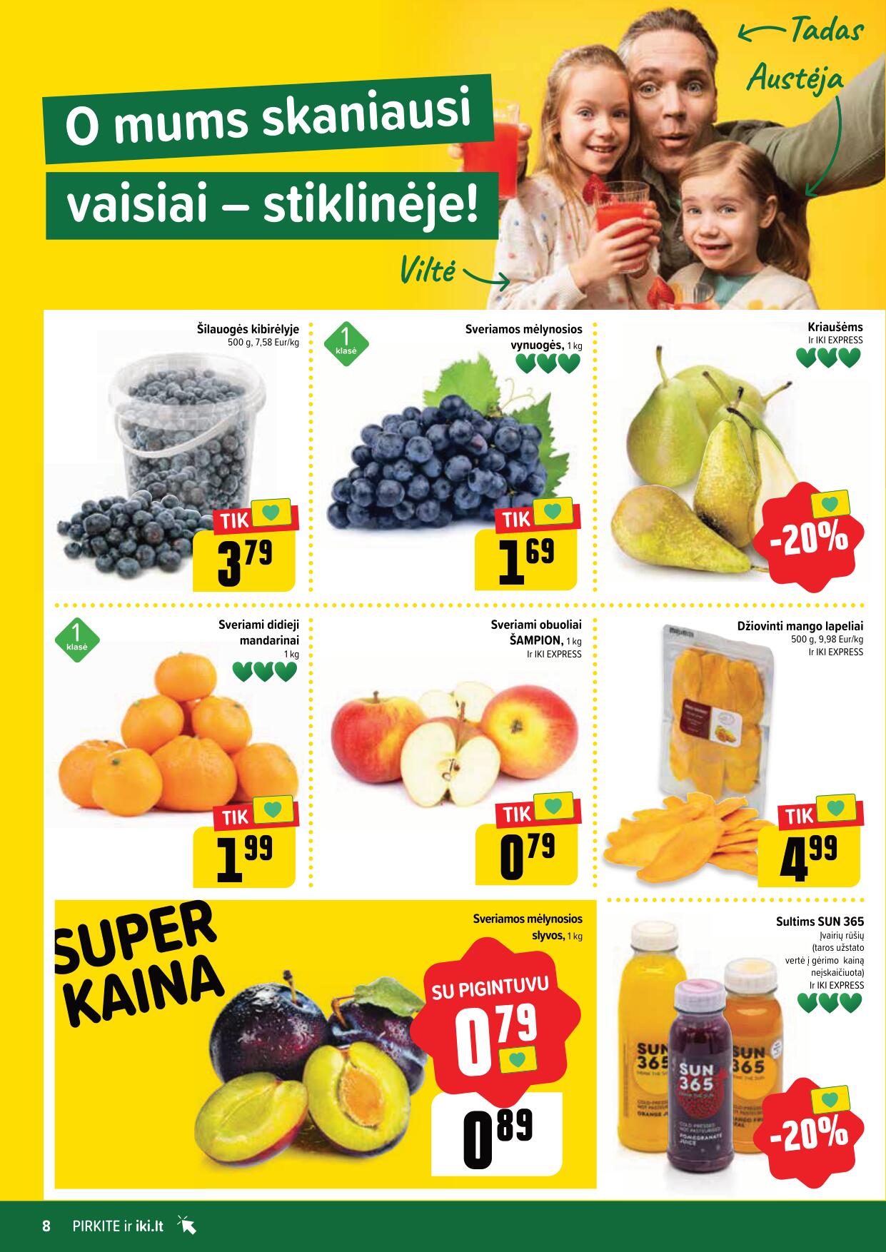 Naujausias IKI kaininis katalogas 2023.09.04 - 2023.09.10