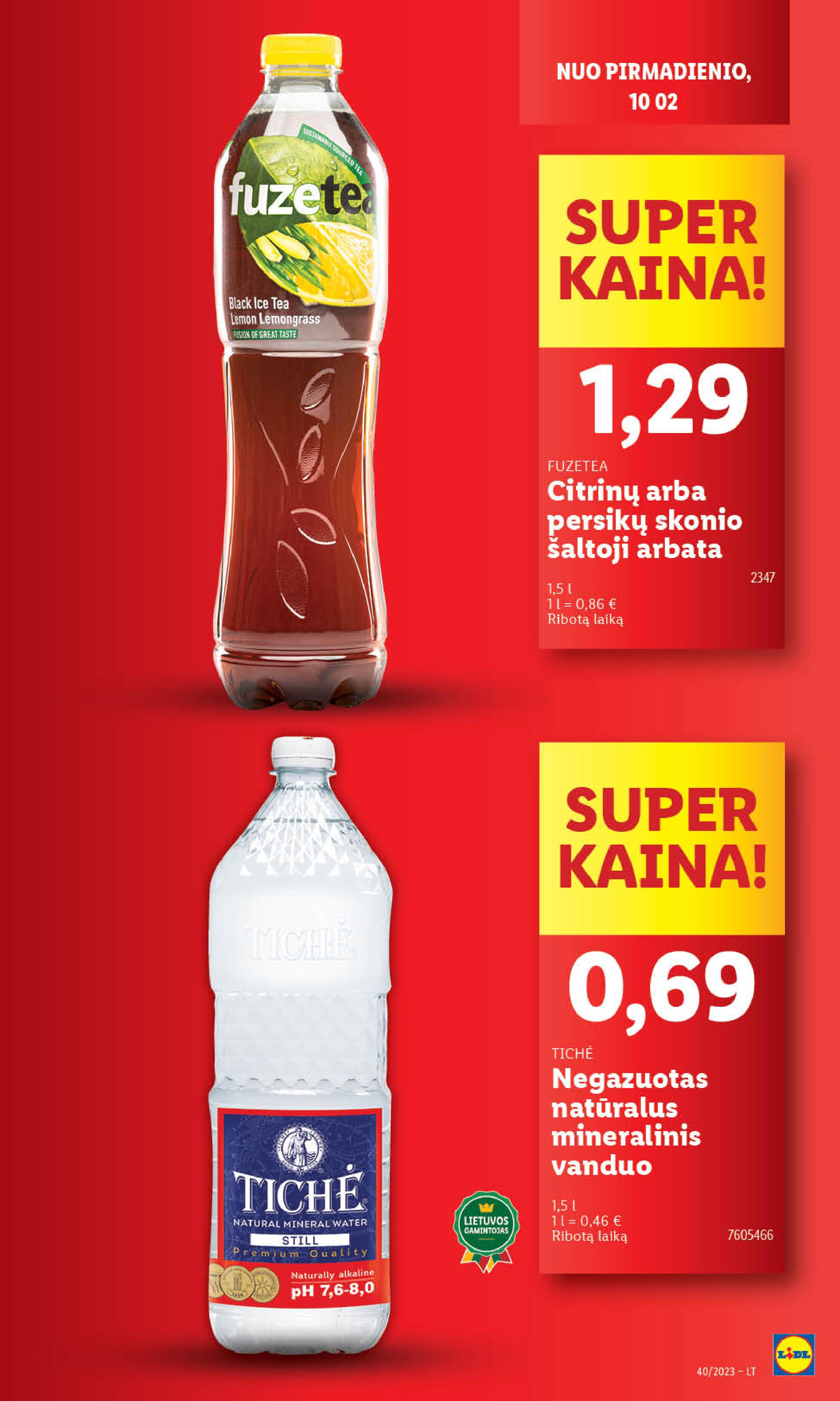 Naujausias LIDL kaininis katalogas 2023.10.02 - 2023.10.08