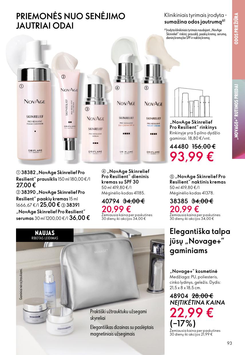 Naujas ORIFLAME katalogas galioja 2026.04.22 - 2026.05.12
