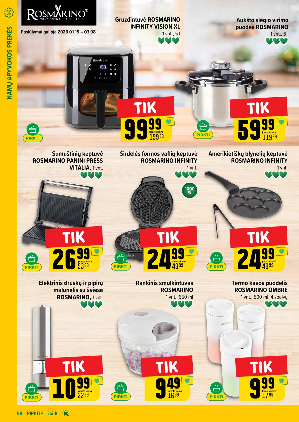 Naujausias IKI kaininis katalogas 2026.02.16 - 2026.02.22