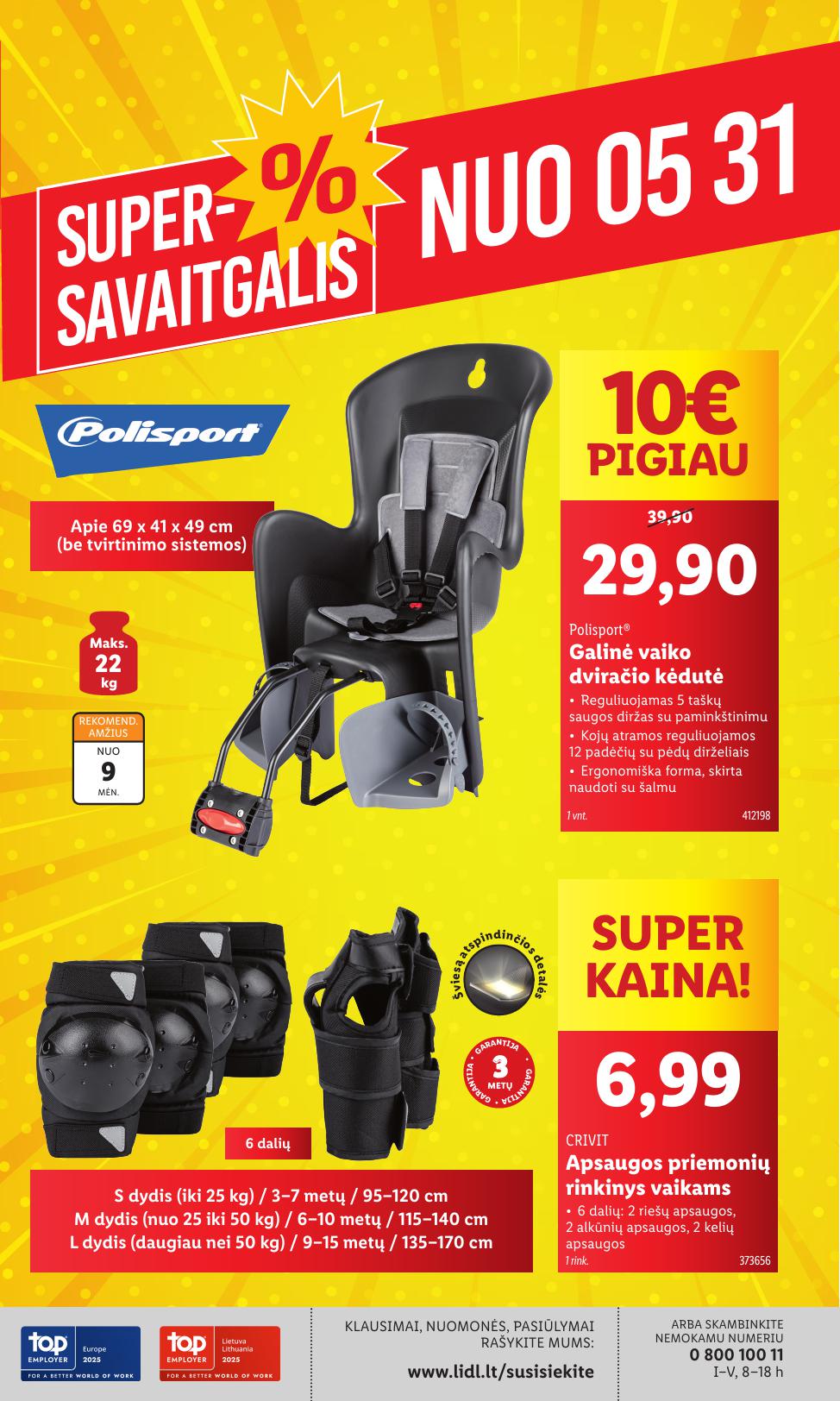 LIDL ne maisto prekių leidinys 2025.05.26 - 2025.06.01