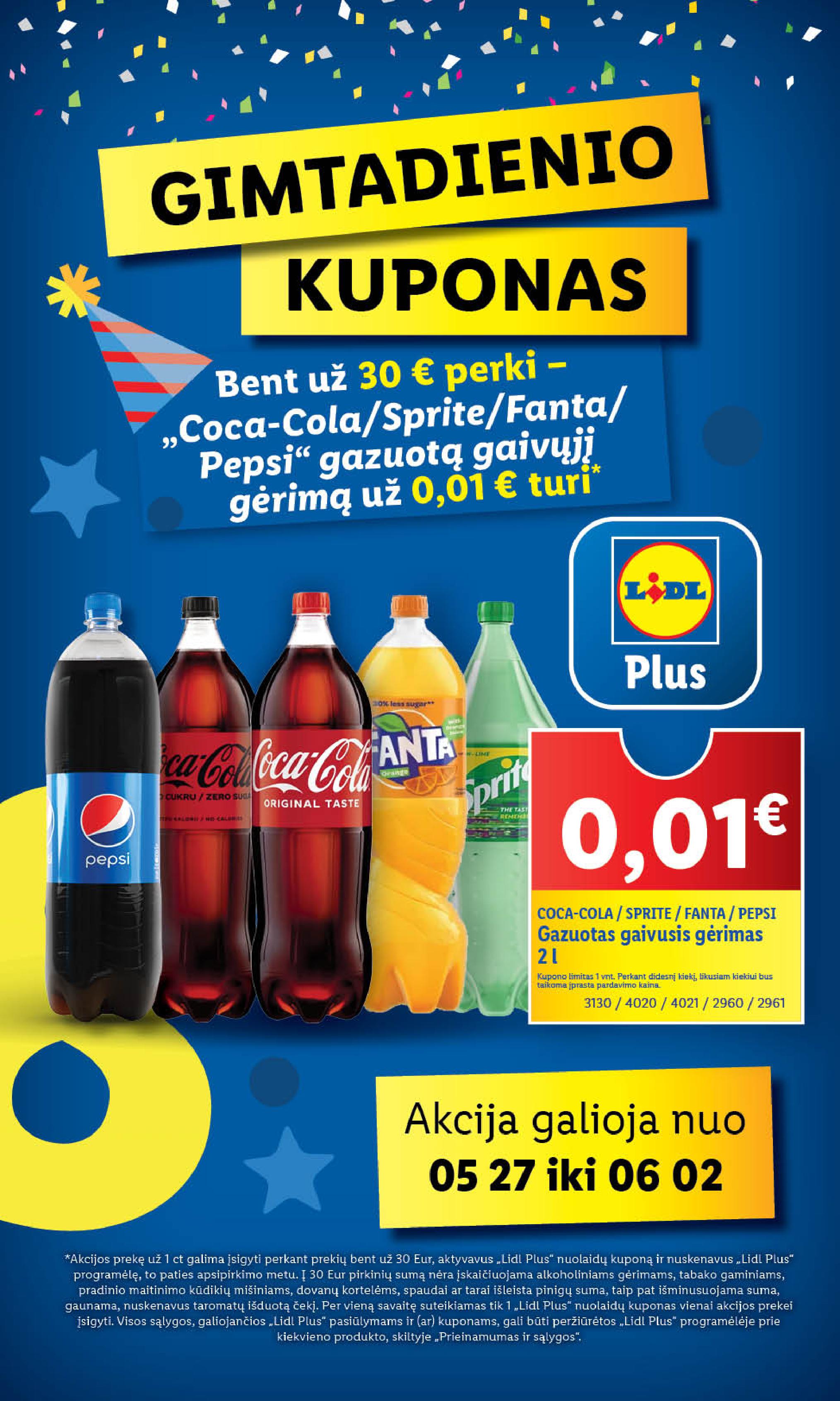Naujausias LIDL kaininis katalogas 2024.05.27 - 2024.06.02