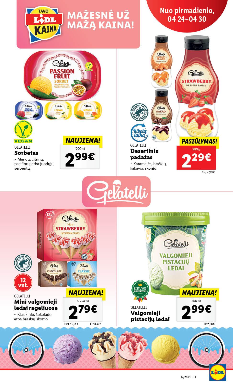 Naujausias LIDL kaininis katalogas 2023.04.24 - 2023.04.30