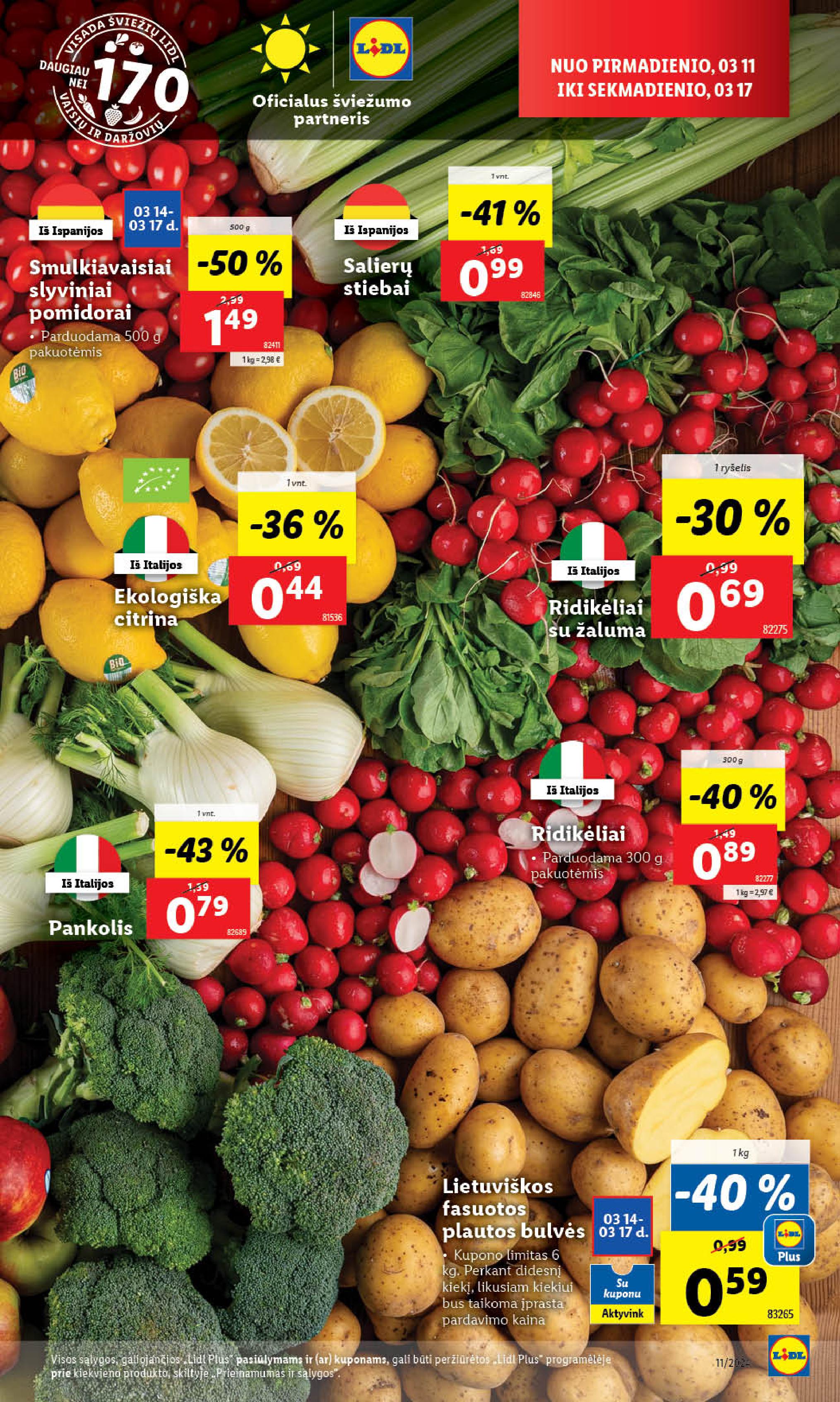 Naujausias LIDL kaininis katalogas 2024.03.11 - 2024.03.17