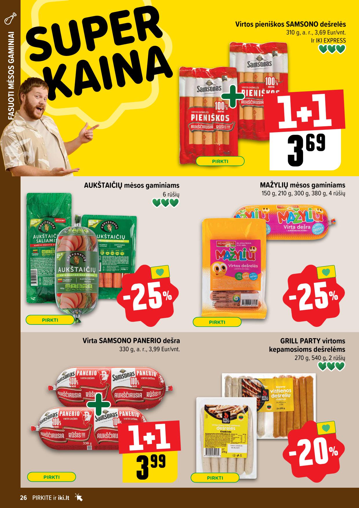 Naujausias IKI kaininis katalogas 2025.05.12 - 2025.05.18