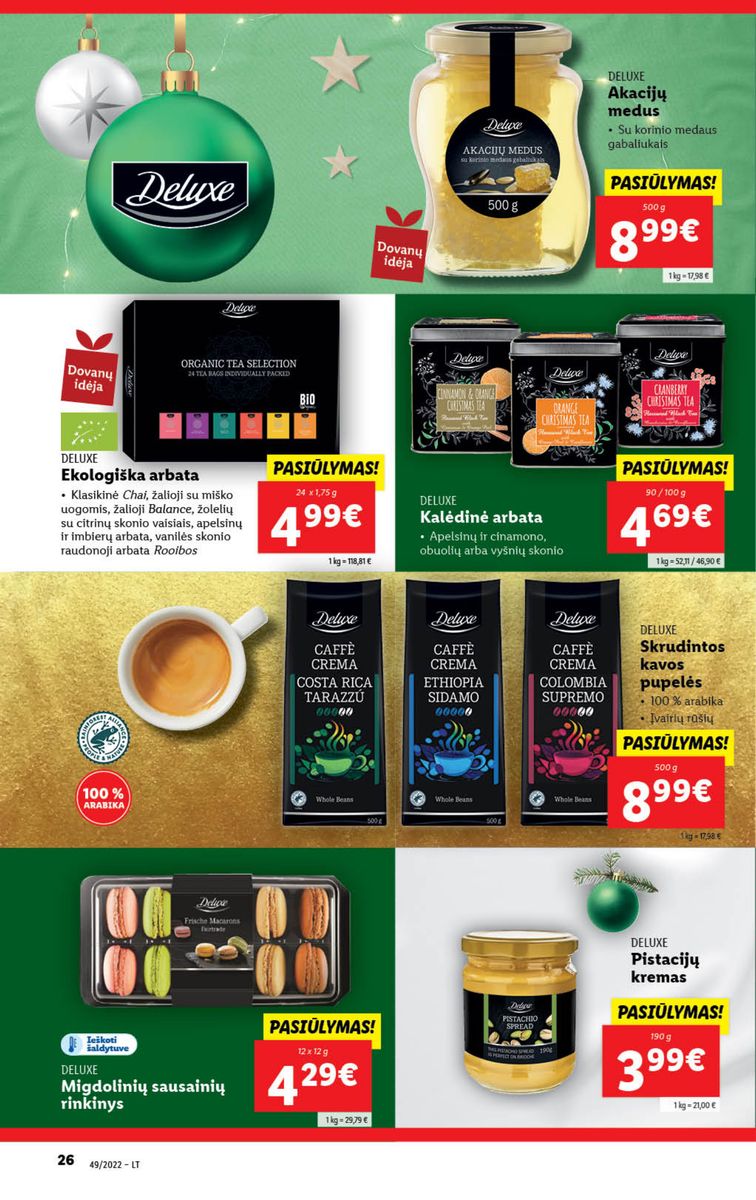 Naujausias LIDL kaininis katalogas 2022.12.05 - 2022.12.11