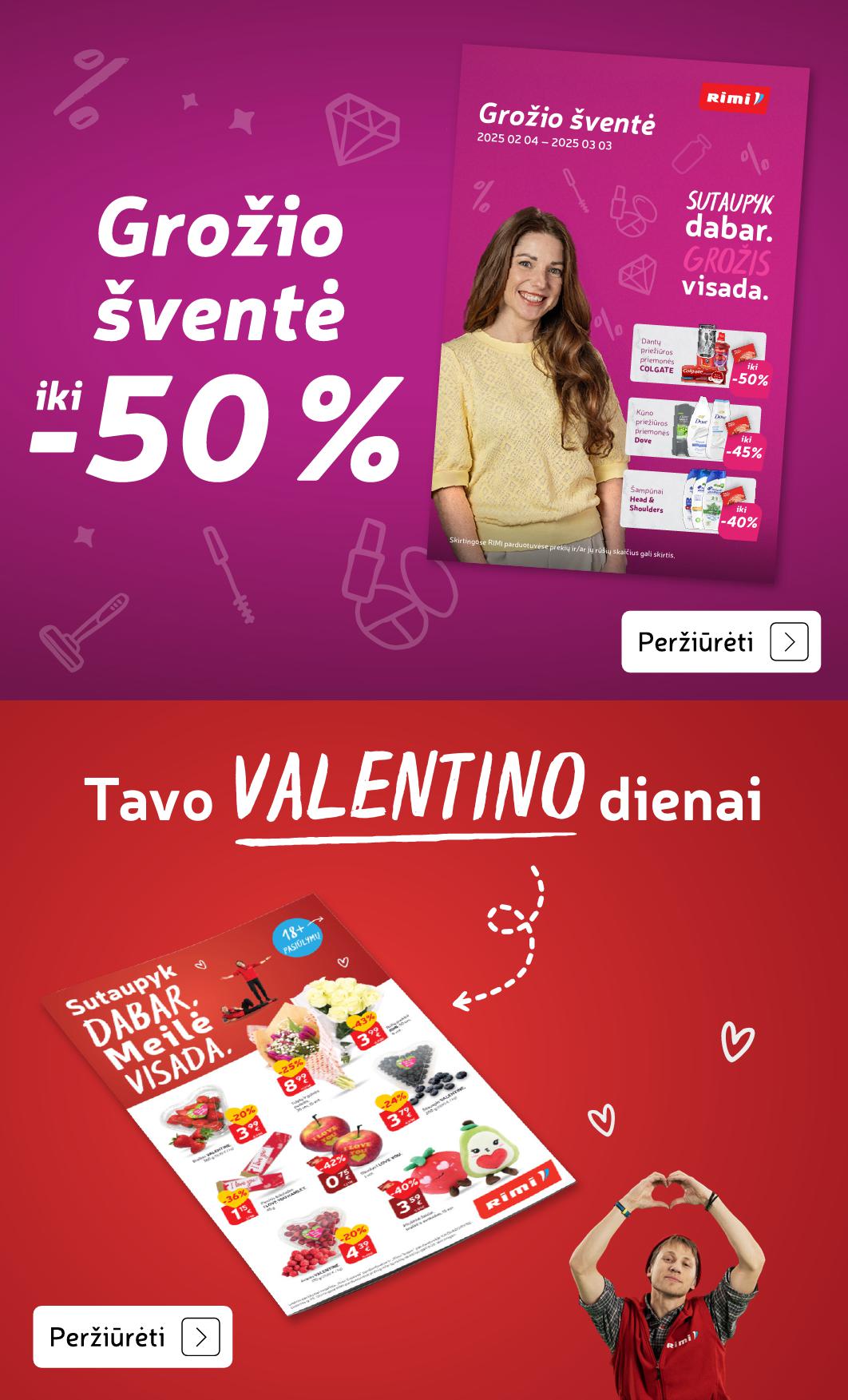 Naujausias RIMI kaininis katalogas 2025.02.11 - 2025.02.17