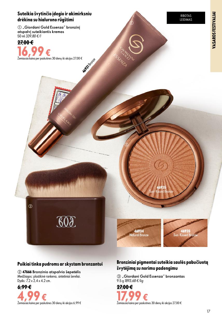 ORIFLAME  katalogas galioja 2026.07.15 - 2026.08.04