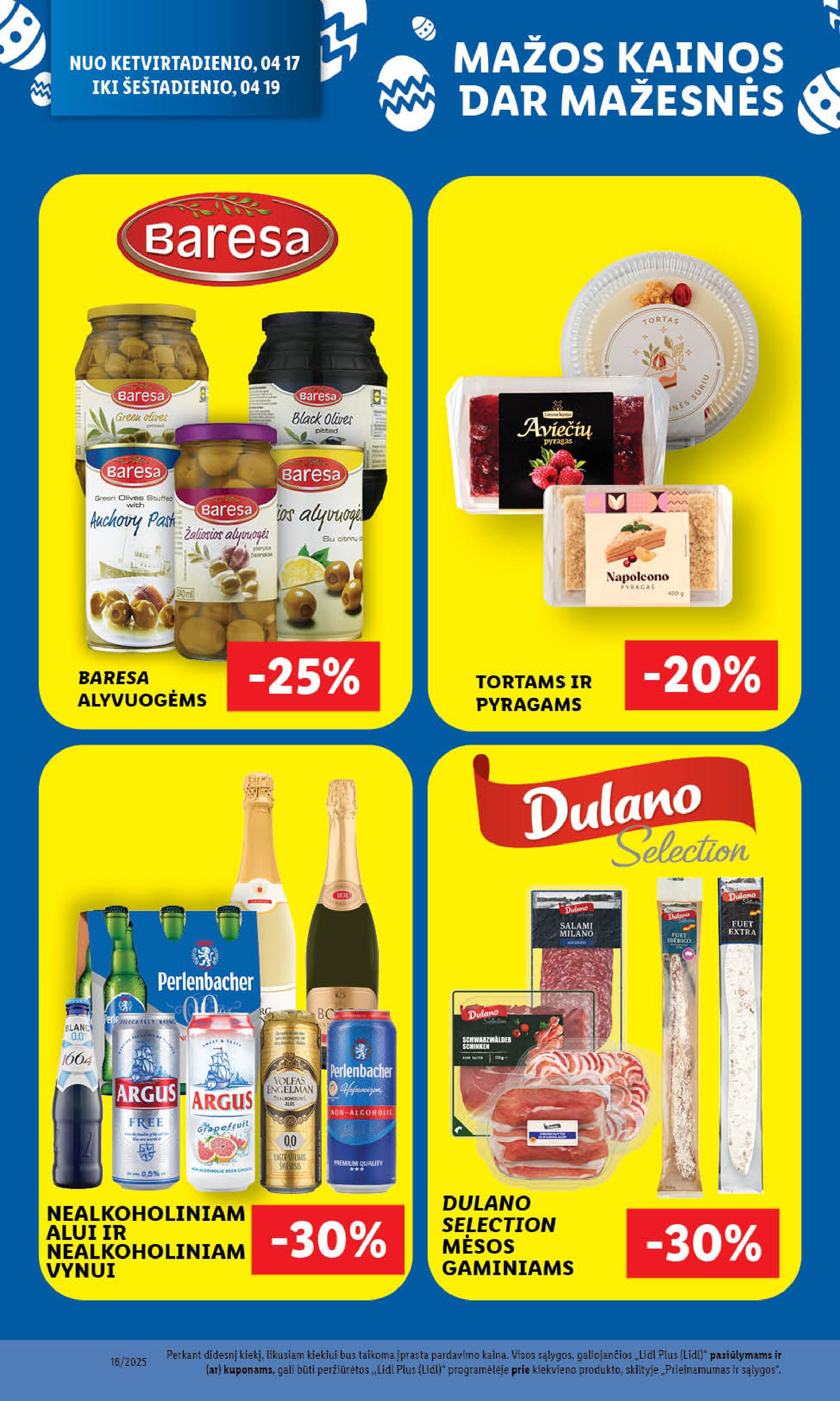 Naujausias LIDL kaininis katalogas 2025.04.14 - 2025.04.19