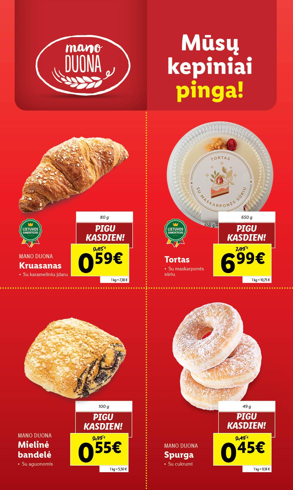 Naujausias LIDL kaininis katalogas 2023.04.24 - 2023.04.30
