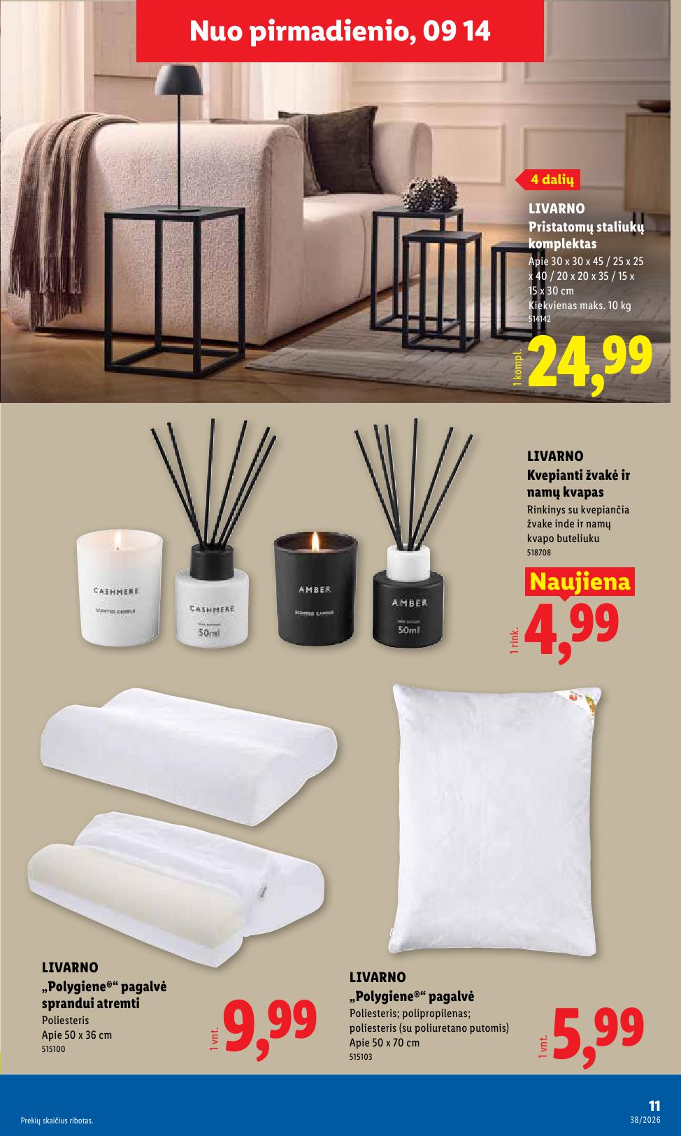 LIDL ne maisto prekių leidinys 2026.09.14 - 2026.09.20
