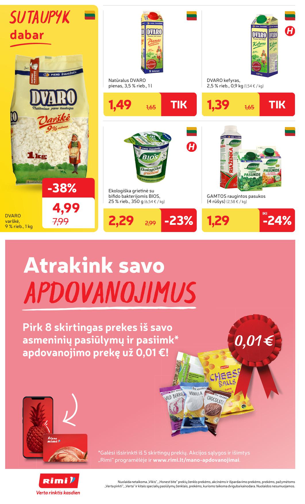 Naujausias RIMI kaininis katalogas 2025.06.10 - 2025.06.16