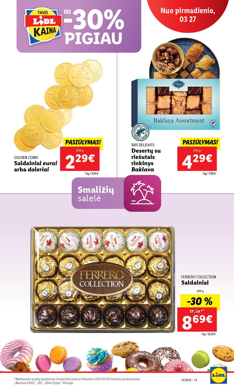 Naujausias LIDL kaininis katalogas 2023.03.16 - 2023.04.02