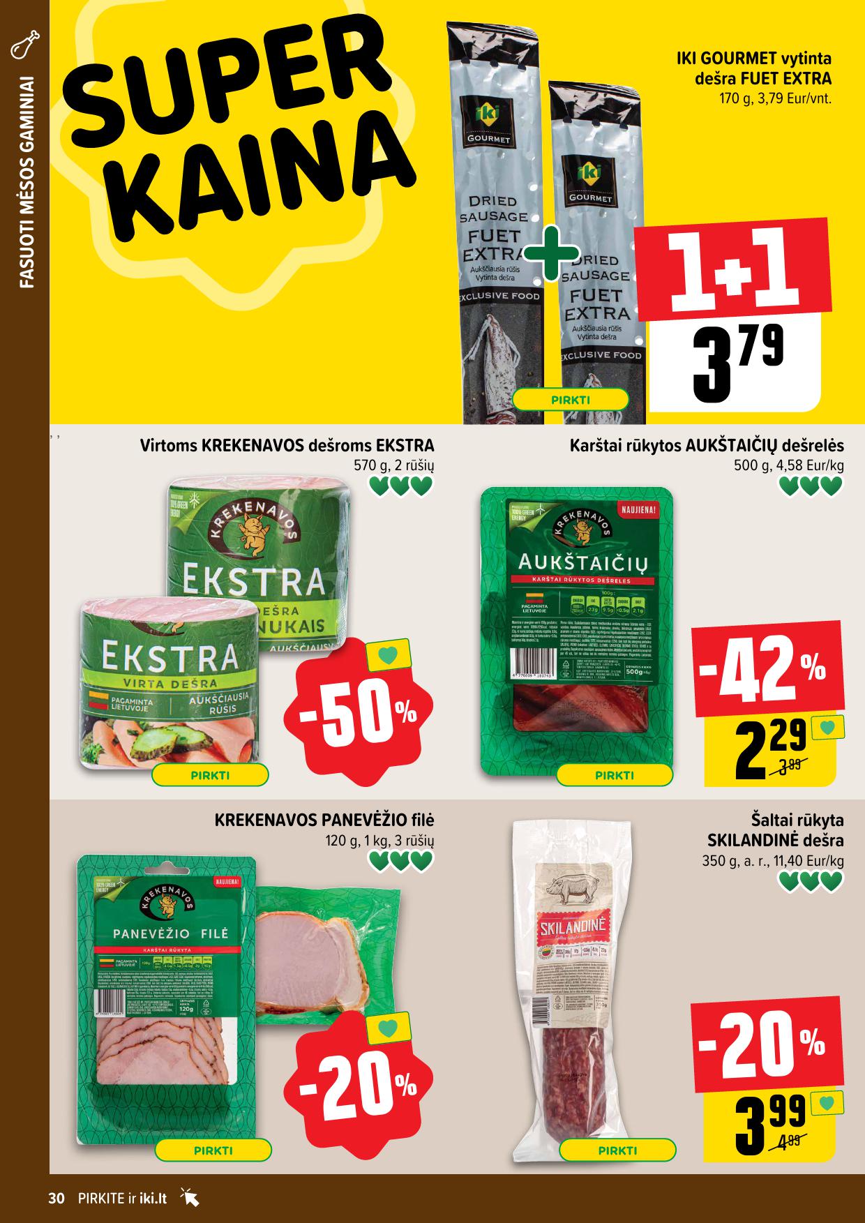 Naujausias IKI kaininis katalogas 2024.04.22 - 2024.04.28