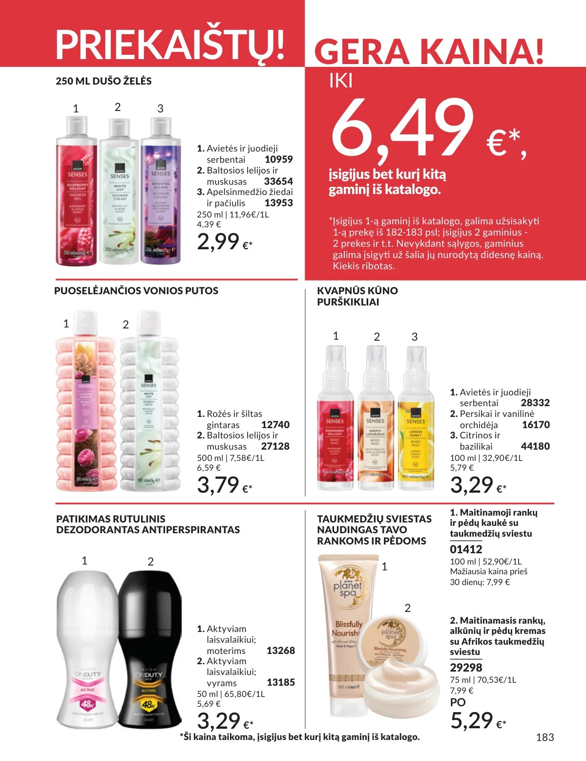 AVON katalogas galioja 2026.02.01 - 2026.02.28