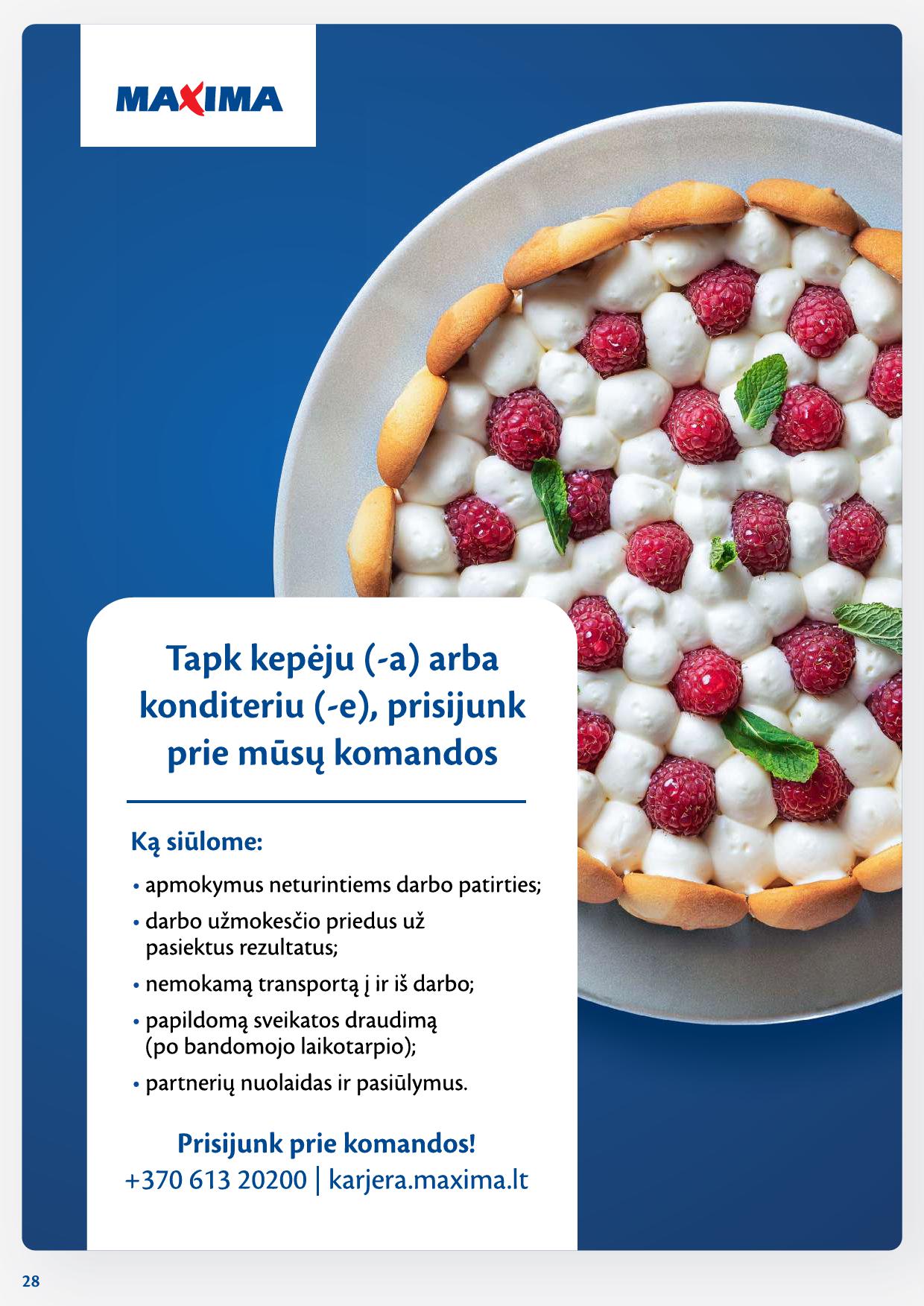 Naujausias MAXIMA kaininis katalogas 2024.06.18 - 2024.06.24