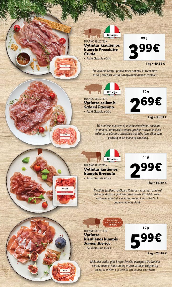 Naujausias LIDL kaininis katalogas 2023.12.18 - 2023.12.24