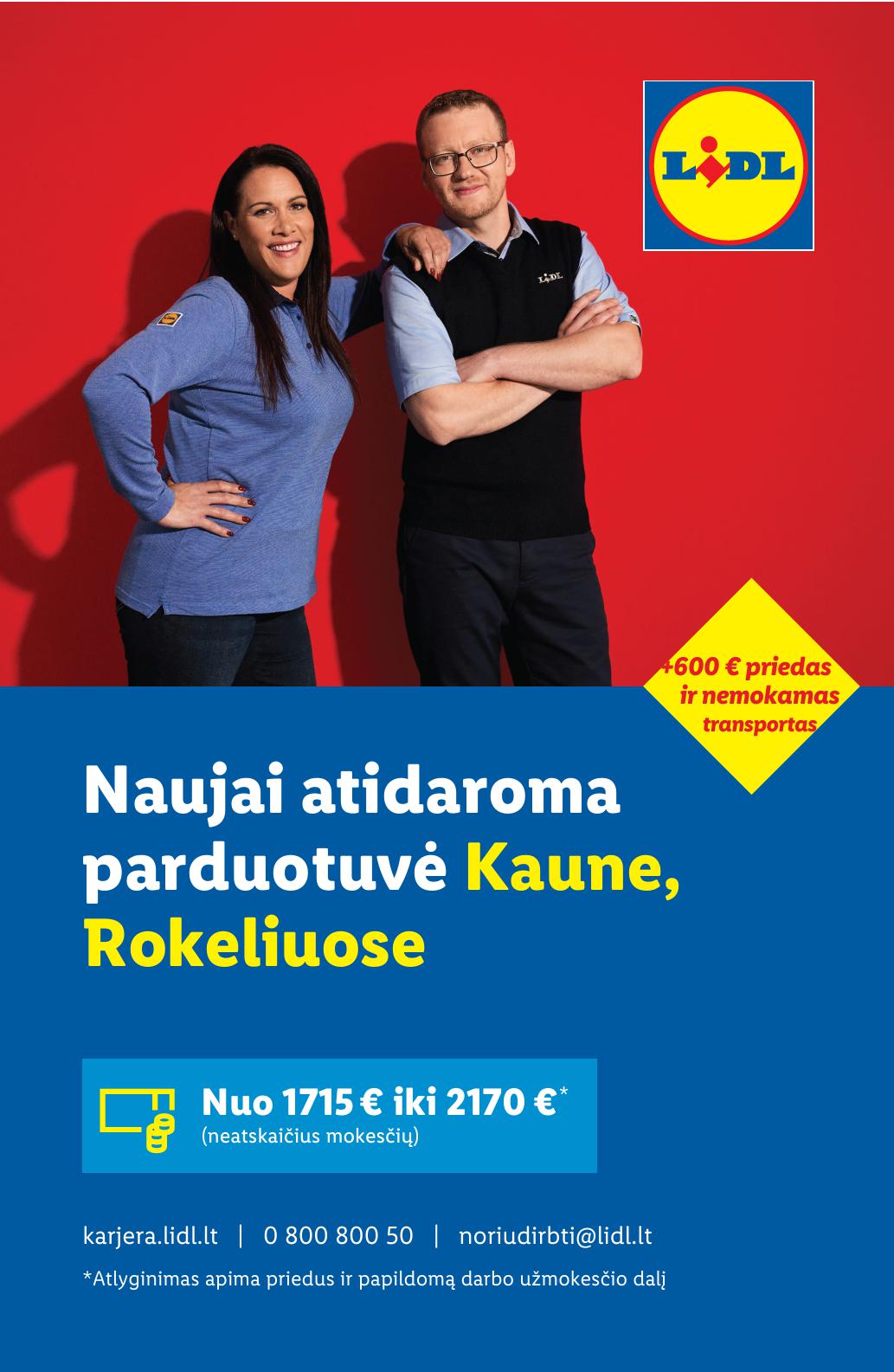 Naujausias LIDL kaininis katalogas 2026.06.01 - 2026.06.07