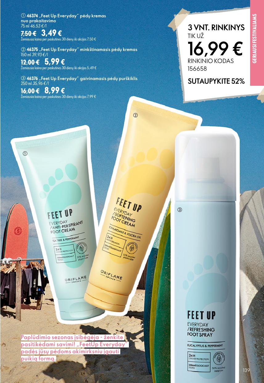 ORIFLAME  katalogas galioja 2026.07.15 - 2026.08.04