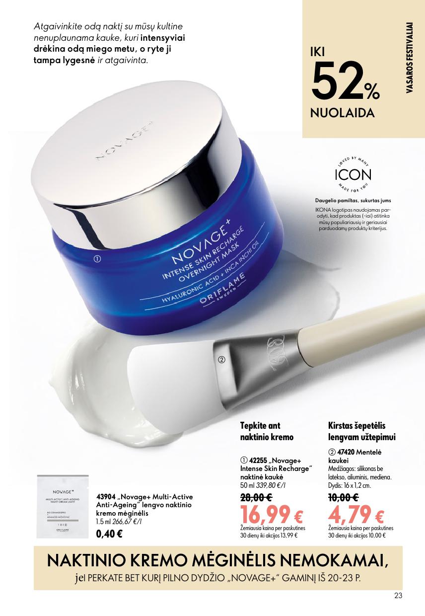ORIFLAME  katalogas galioja 2026.07.15 - 2026.08.04