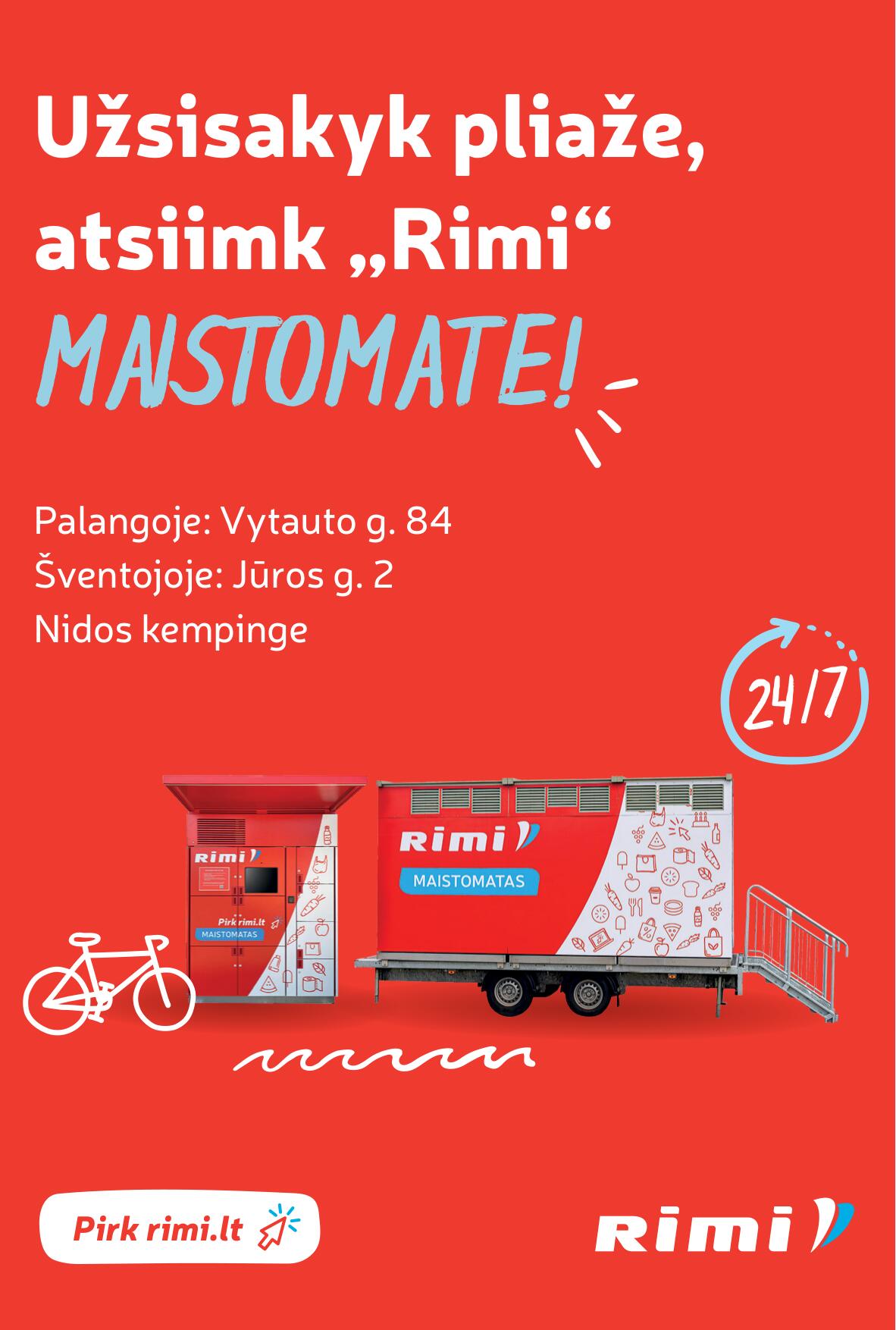 Naujausias RIMI kaininis katalogas 2023.07.25 - 2023.07.31