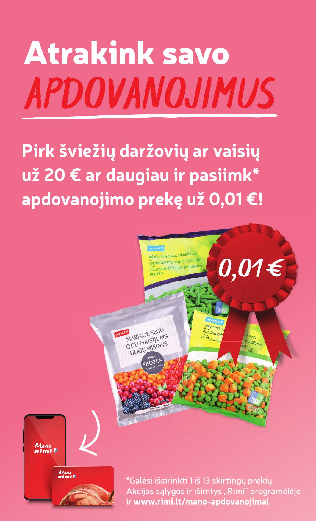 Naujausias RIMI kaininis katalogas 2025.01.14 - 2025.01.20