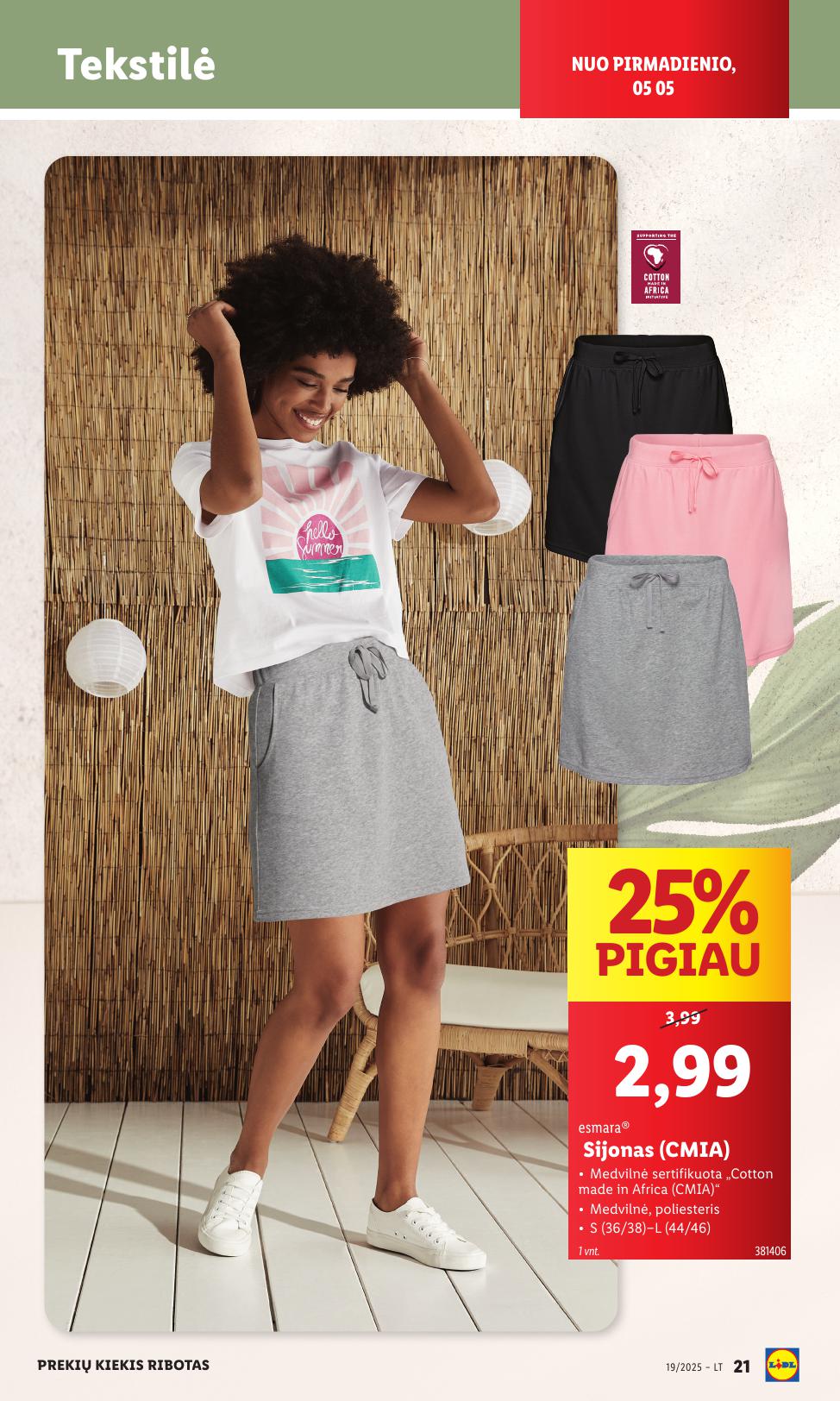 LIDL ne maisto prekių leidinys 2025.05.05 - 2025.05.11