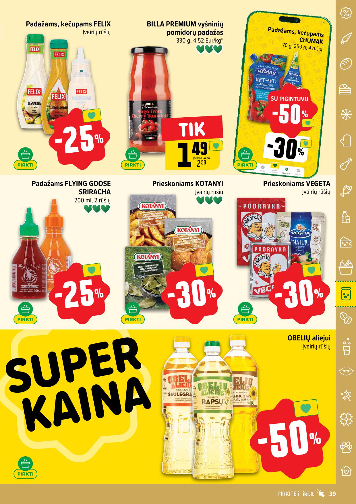 Naujausias IKI kaininis katalogas 2025.07.28 - 2025.08.03