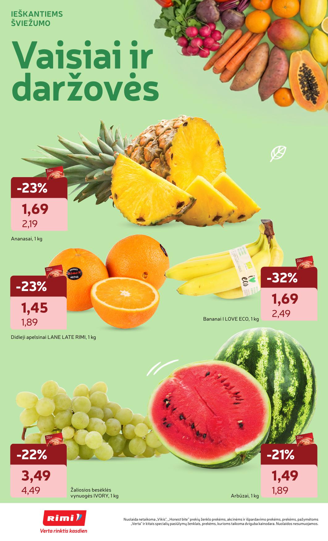 Naujausias RIMI kaininis katalogas 2026.04.28 - 2026.05.04