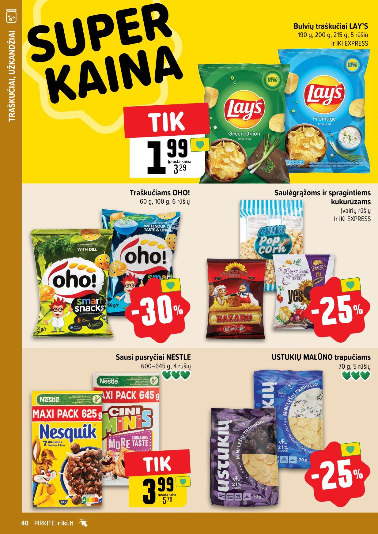 Naujausias IKI kaininis katalogas 2024.07.22 - 2024.07.28