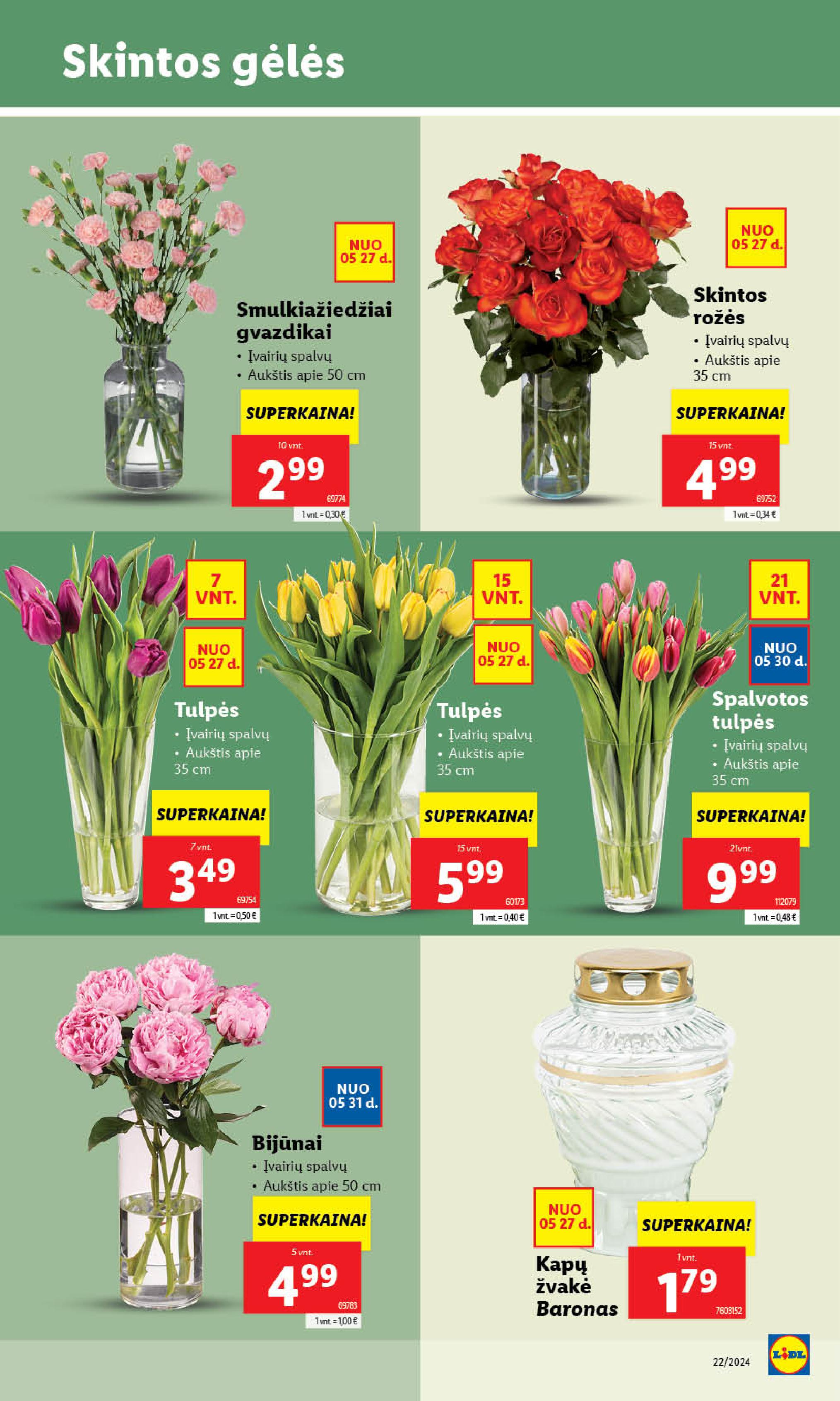 Naujausias LIDL kaininis katalogas 2024.05.27 - 2024.06.02
