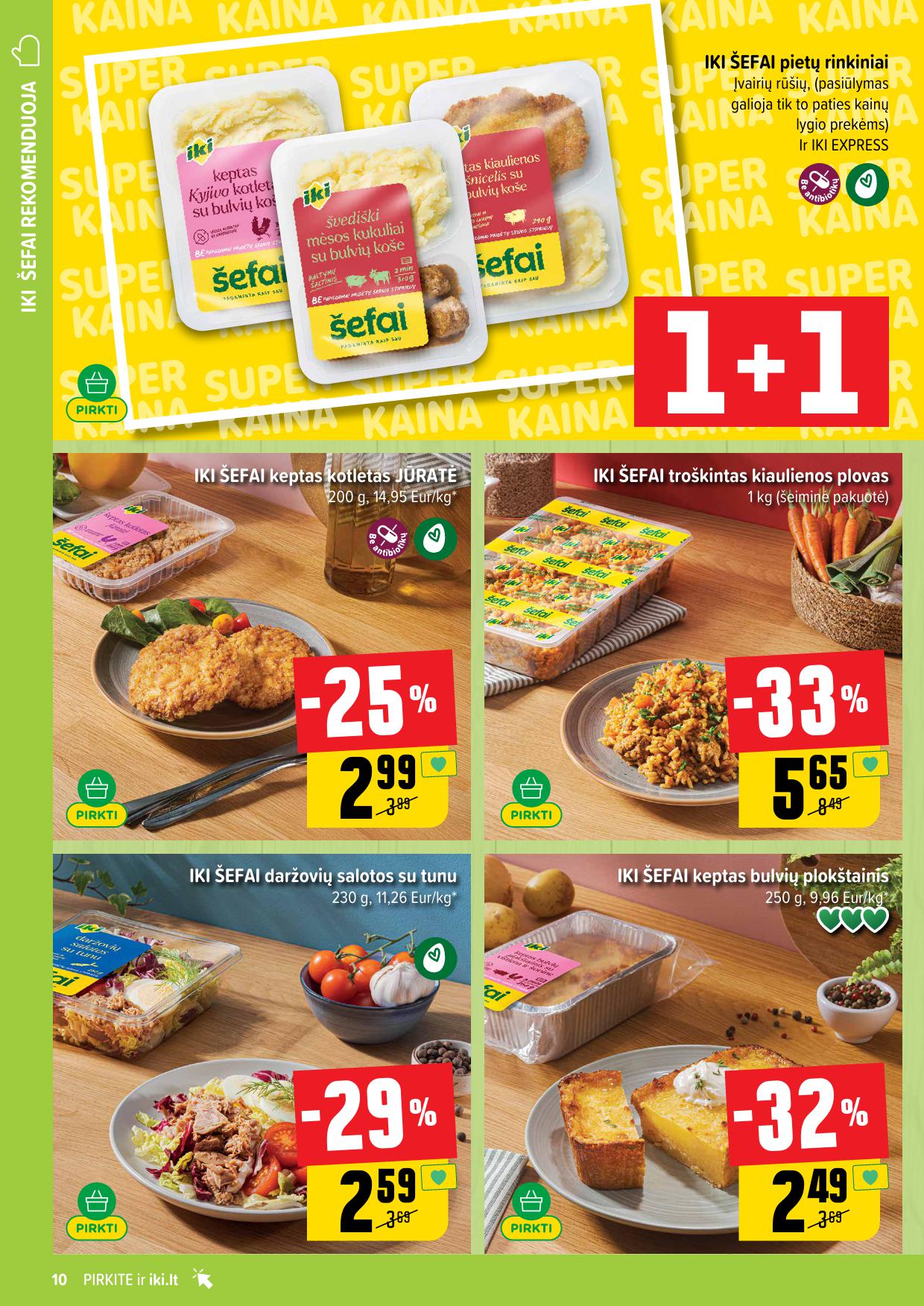 Naujausias IKI kaininis katalogas 2026.01.26 - 2026.02.01