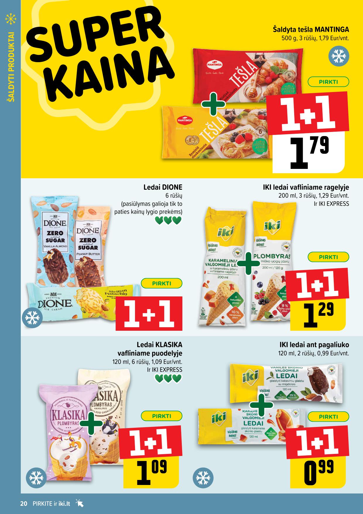 Naujausias IKI kaininis katalogas 2025.03.17 - 2025.03.23