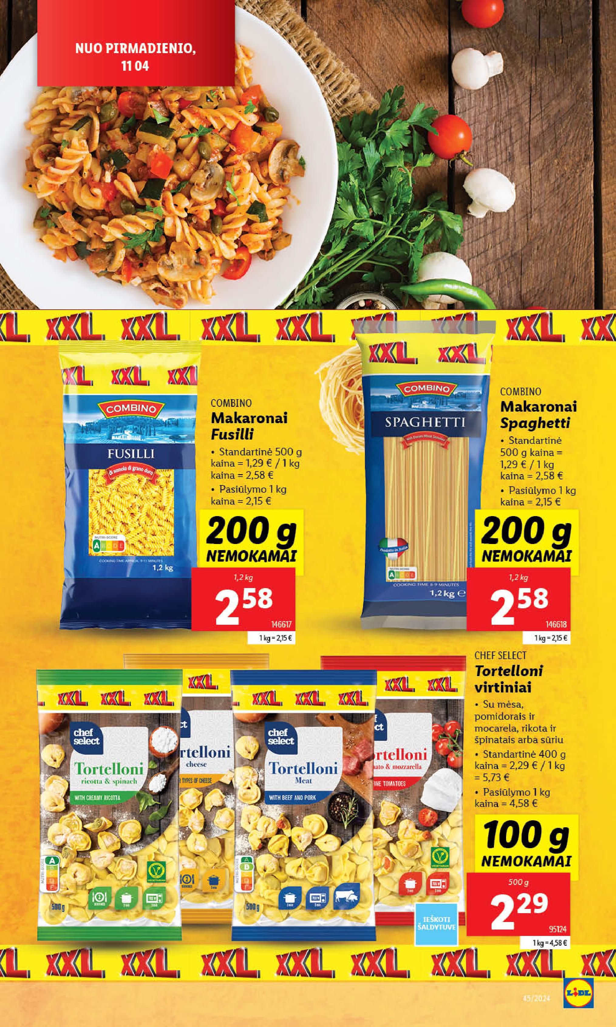 Naujausias LIDL kaininis katalogas 2024.11.04 - 2024.11.10