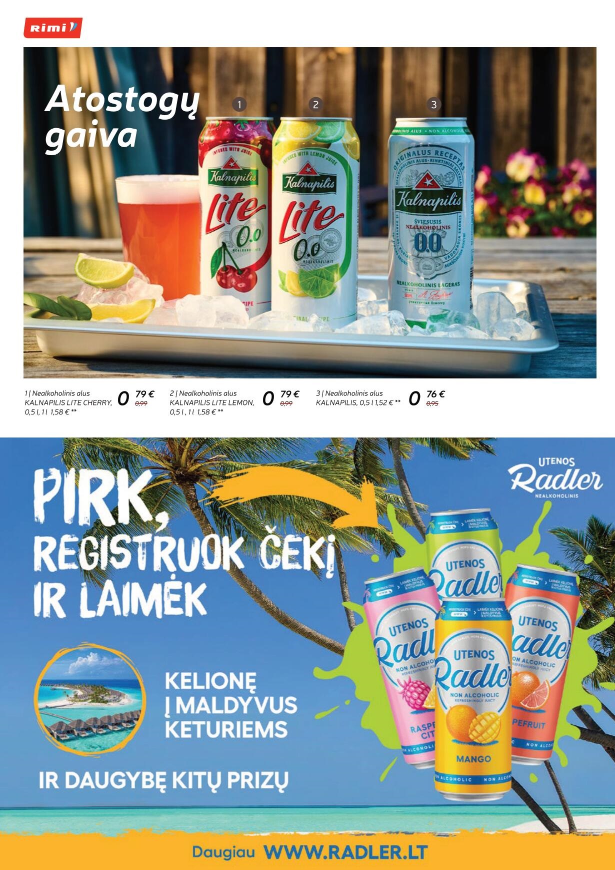 RIMI asortimento katalogas "Skani vasara drauge" 2022.05.31 - 2022.06.23