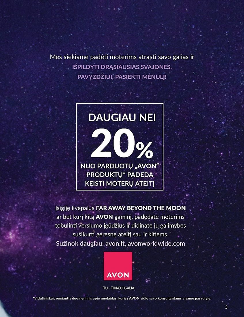 AVON katalogas galioja 2023.09.01 - 2023.09.30