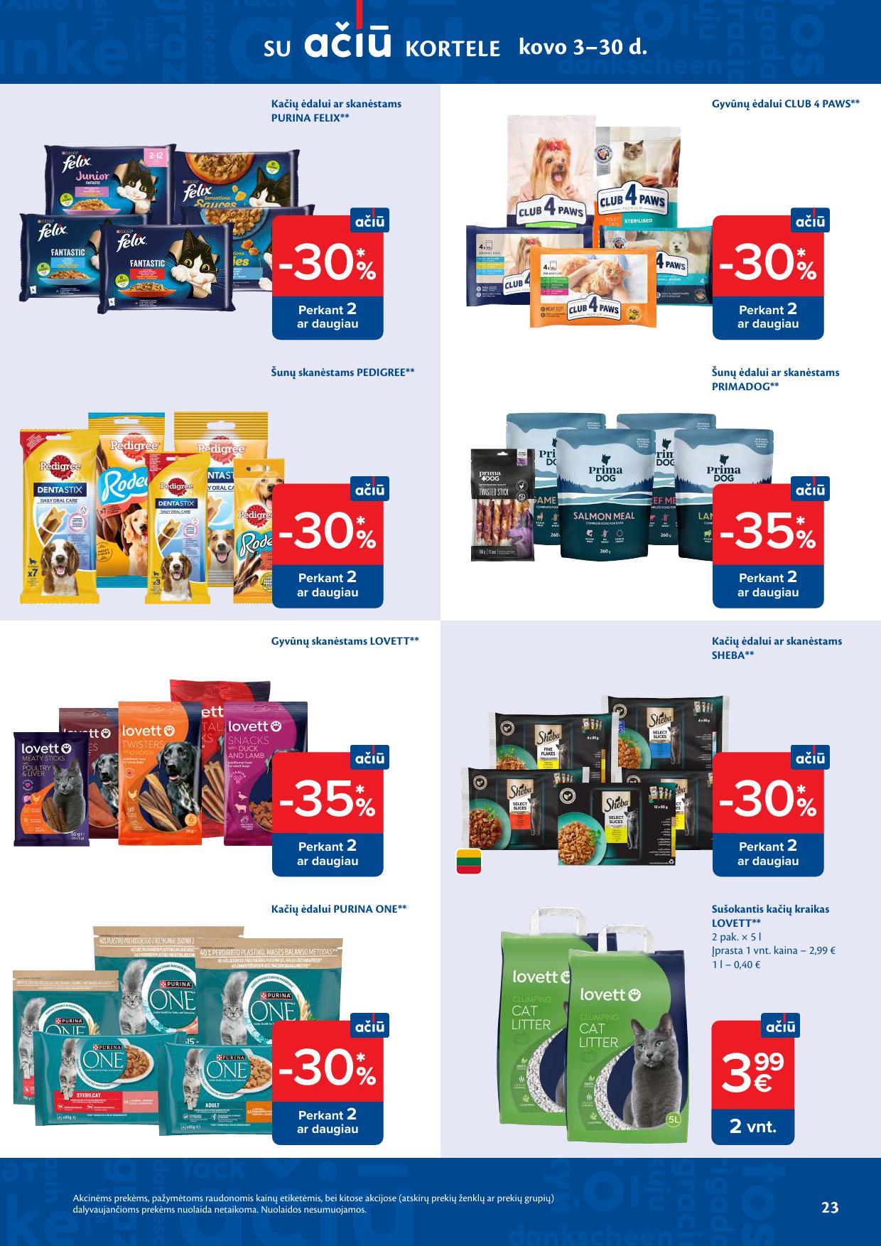 Naujausias MAXIMA kaininis katalogas 2026.03.17 - 2026.03.23