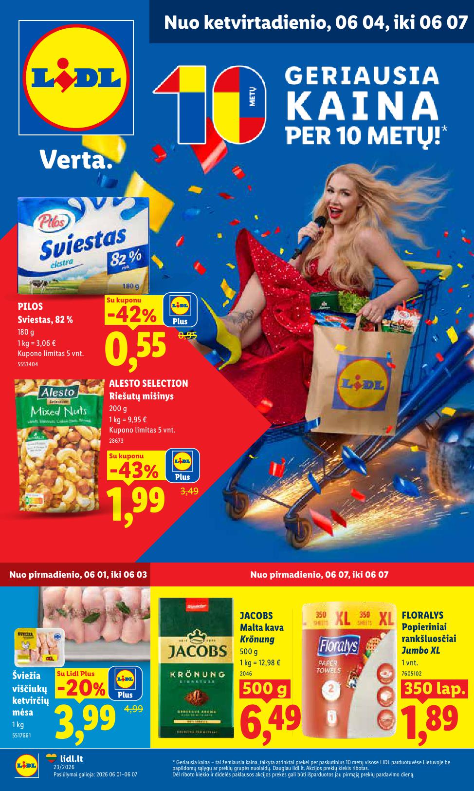 Naujausias LIDL kaininis katalogas 2026.06.01 - 2026.06.07