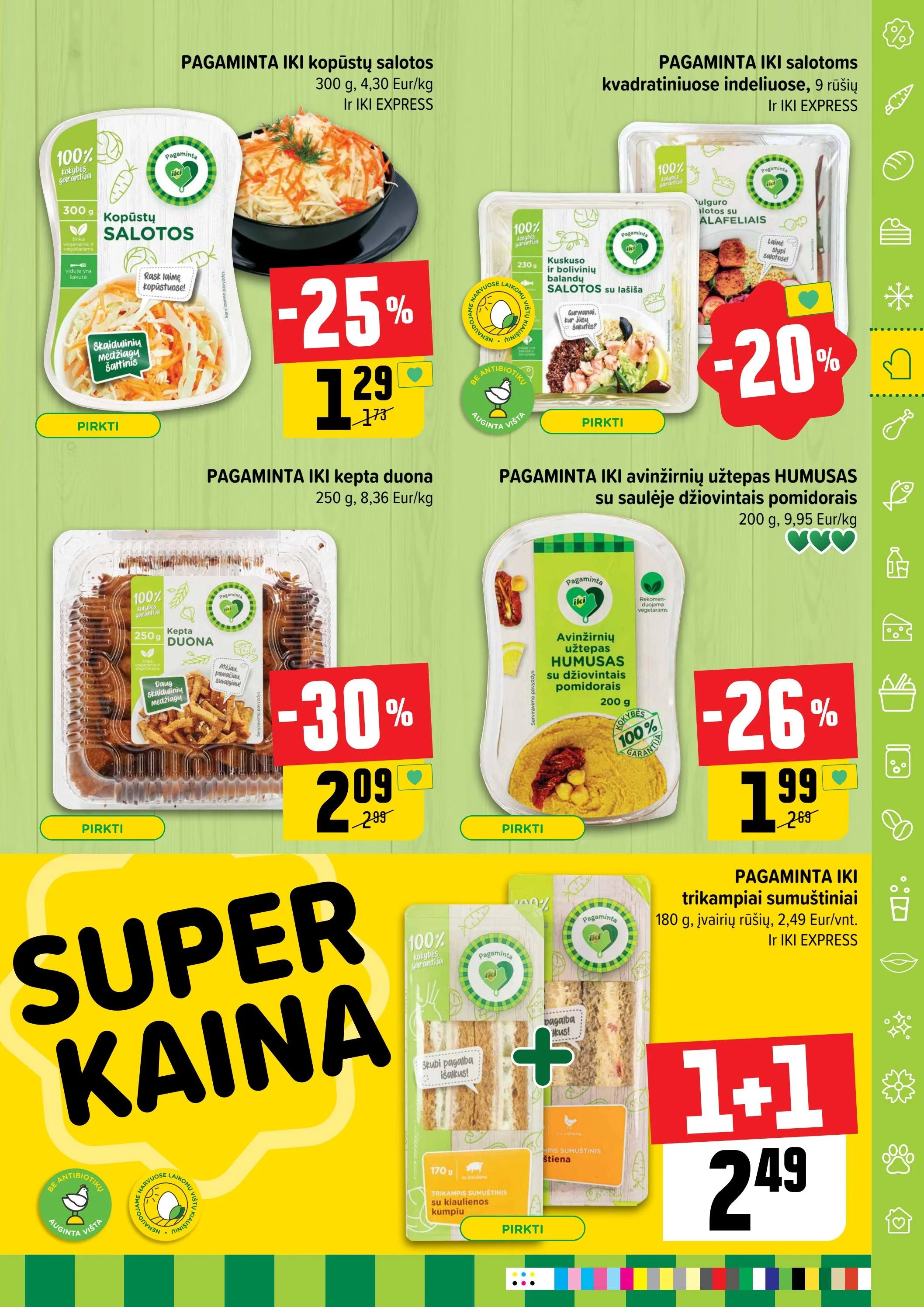 Naujausias IKI kaininis katalogas 2024.06.10 - 2024.06.16