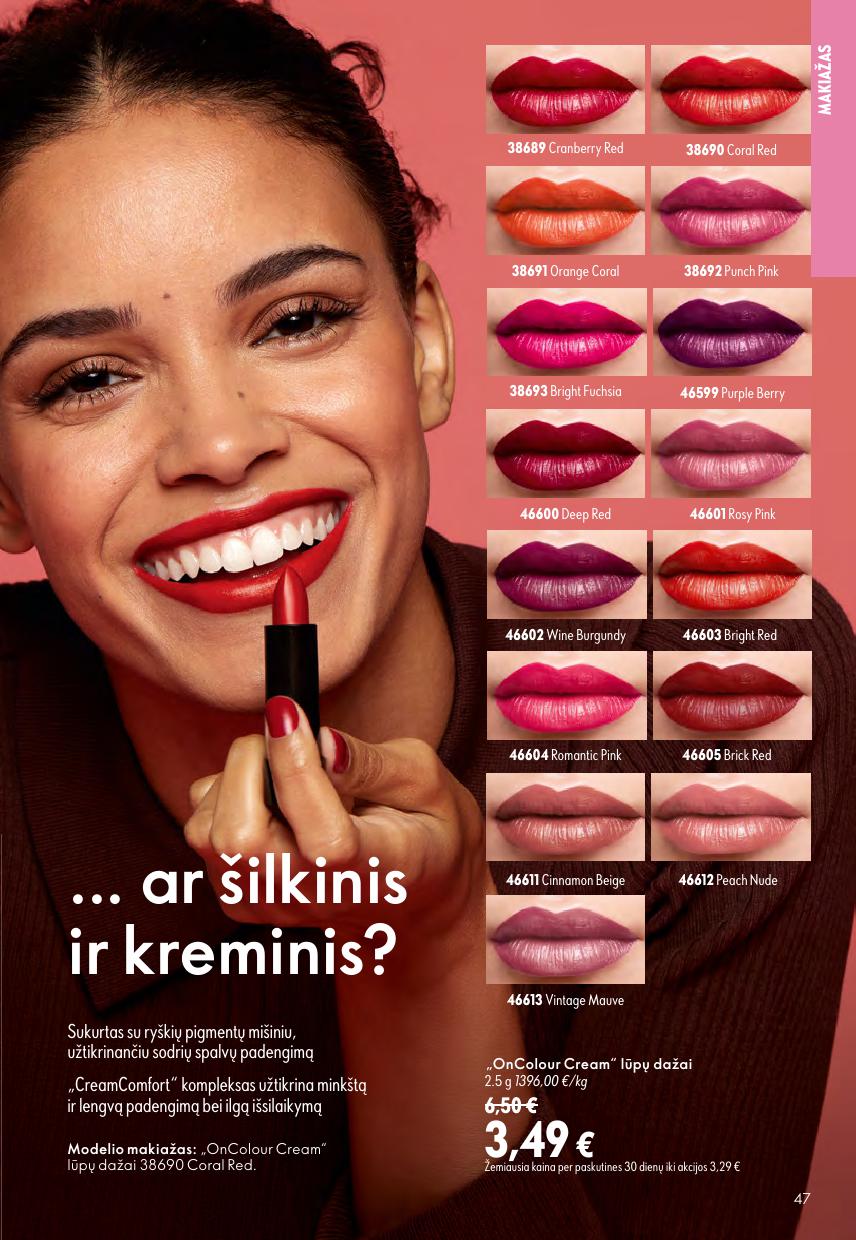 Naujas ORIFLAME  katalogas galioja 2026.08.05 - 2026.08.25