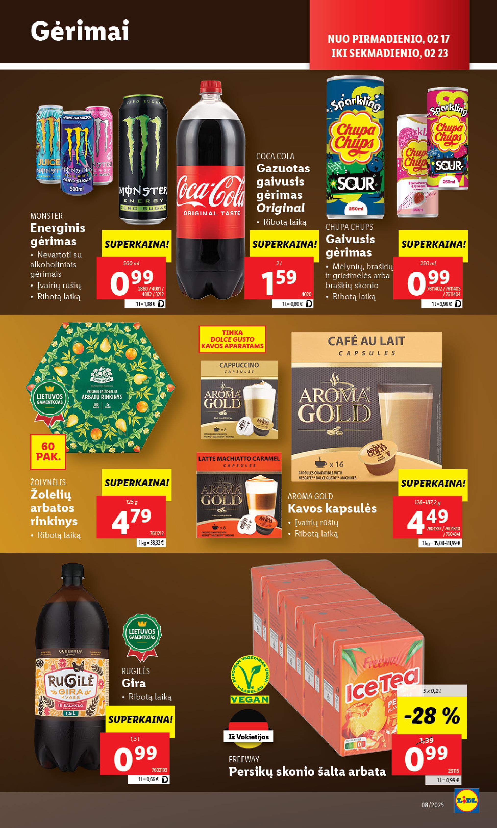 Naujausias LIDL kaininis katalogas 2025.02.17 - 2025.02.23