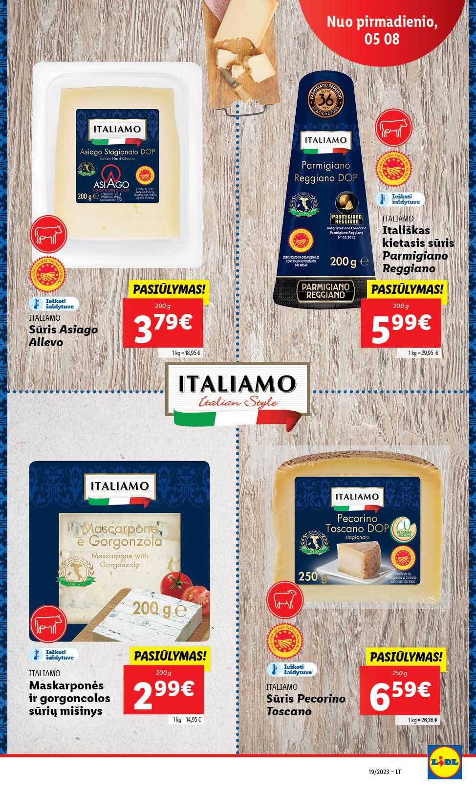 Naujausias LIDL kaininis katalogas 2023.05.08 - 2023.05.14