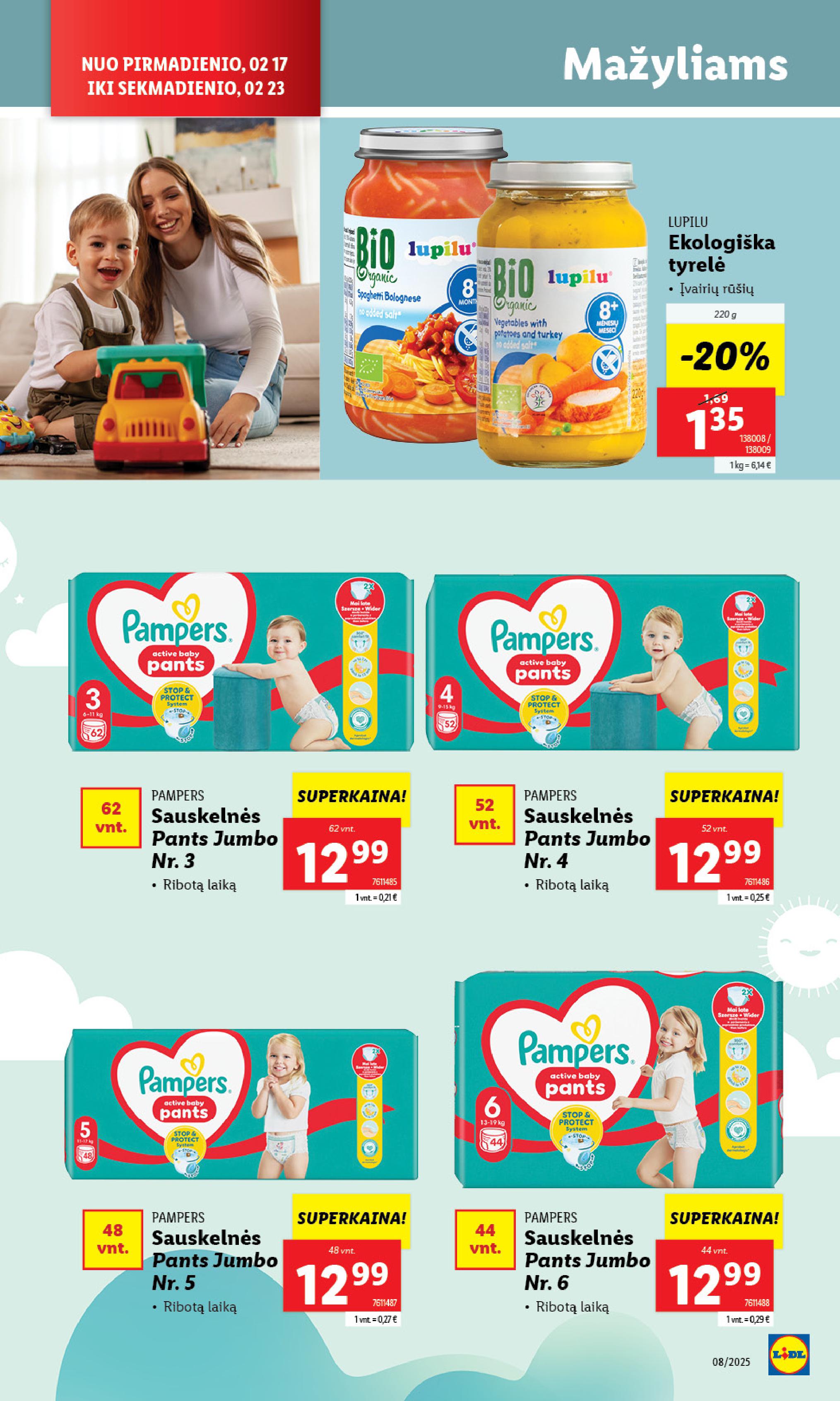 Naujausias LIDL kaininis katalogas 2025.02.17 - 2025.02.23