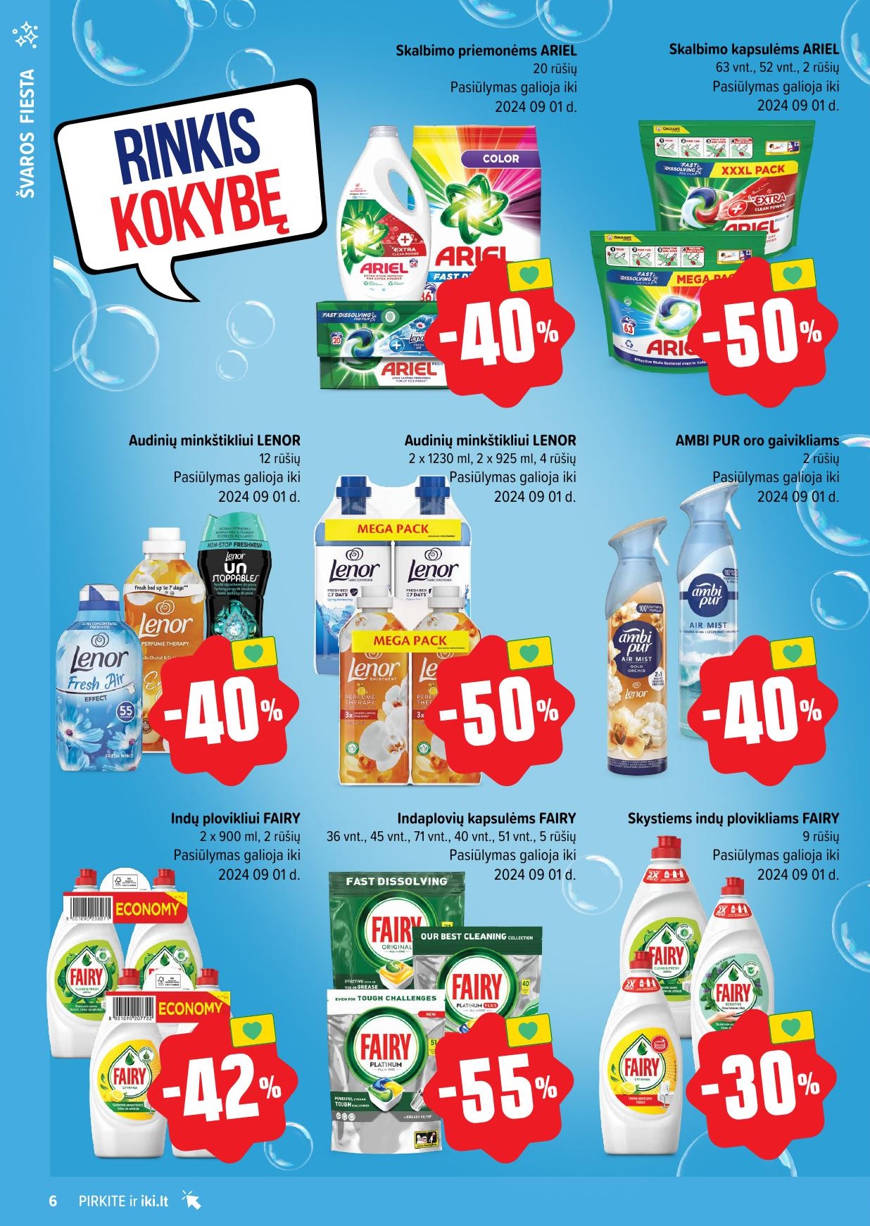 Naujausias IKI kaininis katalogas 2024.08.19 - 2024.08.25